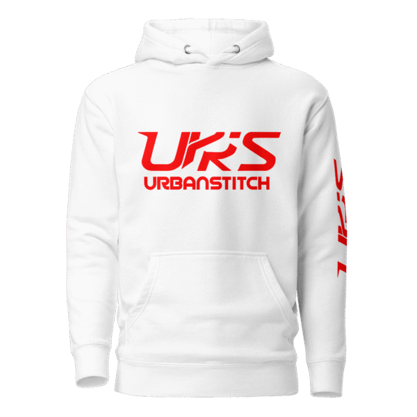 URS Boston Hoodie Red - Image 5