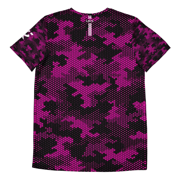 Active T-Shirt Magenta Camouflage - Image 2