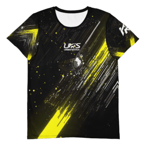 Active T-Shirt Neon Yellow Line