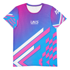 Active T-Shirt Neon Pink Gradient
