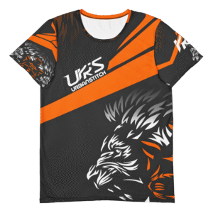 Active T-Shirt Lion Heads Orange
