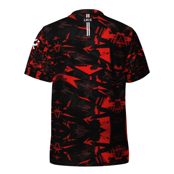 Active T-Shirt Red Angular Shape - Image 2