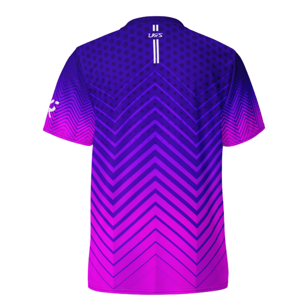 Active T-Shirt Navy Blue To Magenta - Image 2