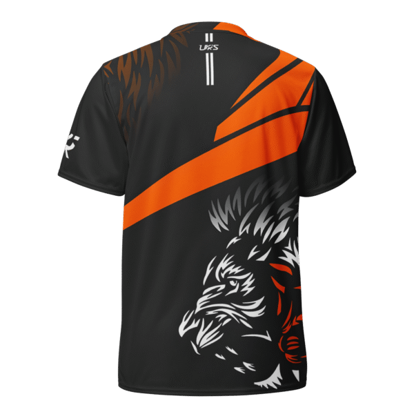 Active T-Shirt Lion Heads Orange - Image 2