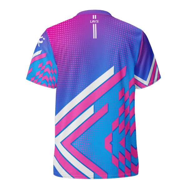 Active T-Shirt Neon Pink Gradient - Image 2