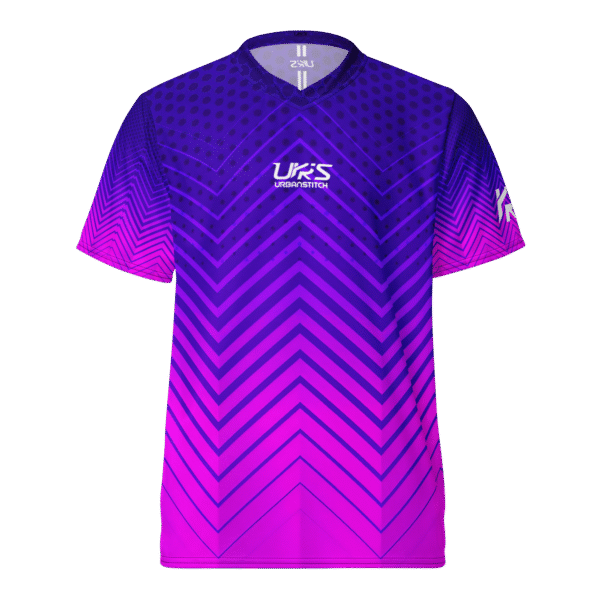 Active T-Shirt Navy Blue To Magenta