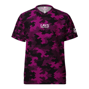 Active T-Shirt Magenta Camouflage