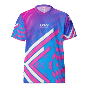 Active T-Shirt Neon Pink Gradient