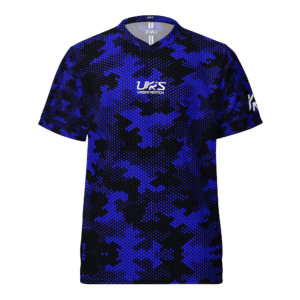 Active T-Shirt Electric Blue and Black