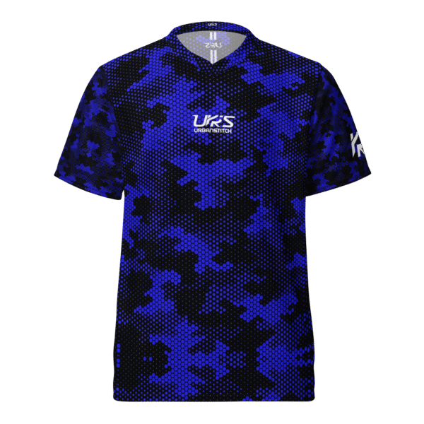 Active T-Shirt Electric Blue and Black
