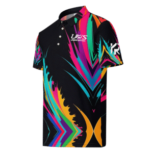 Golf Shirt Paint Splashes